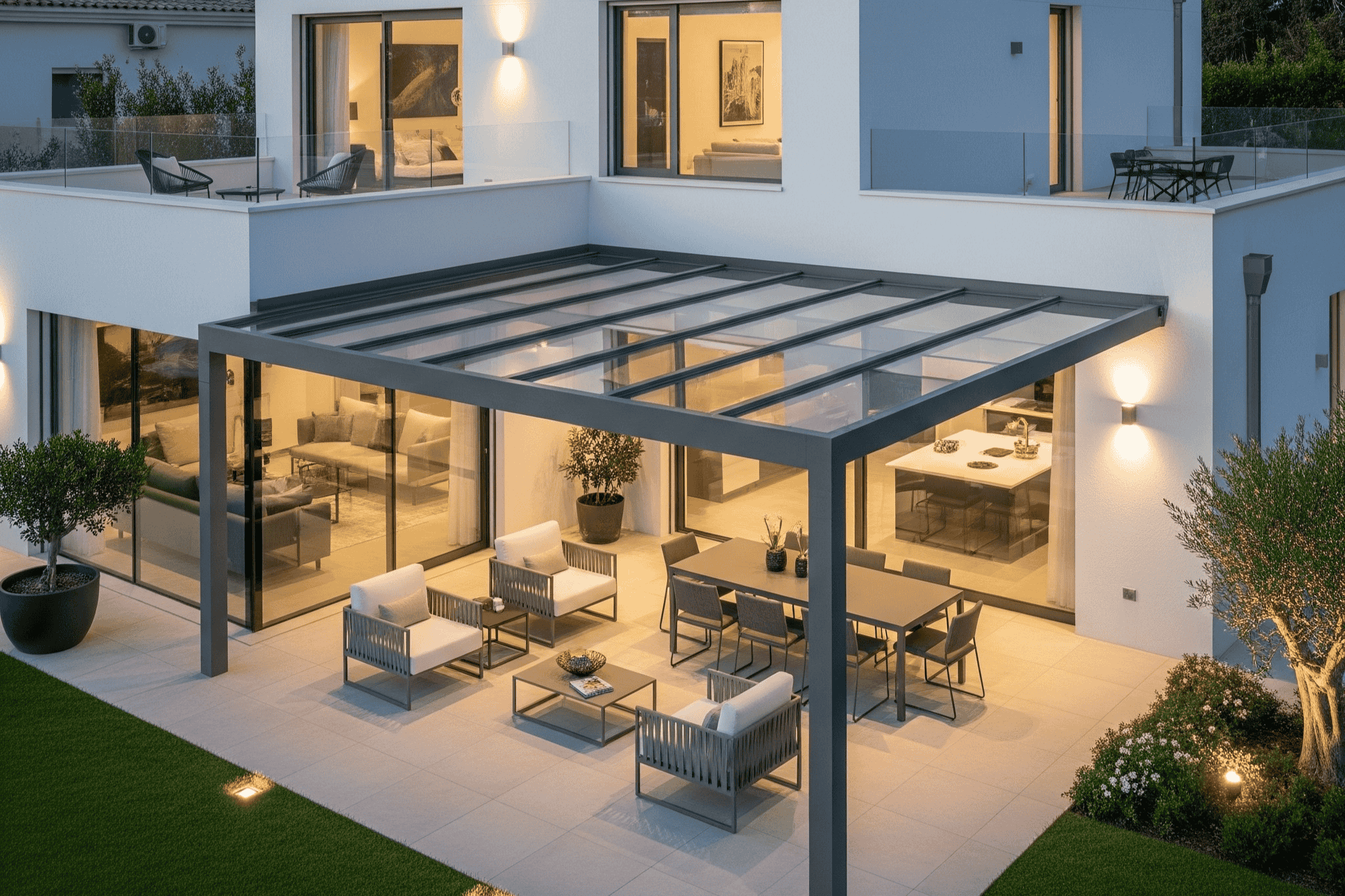 Galerie Pergola SUNWAY vitrée