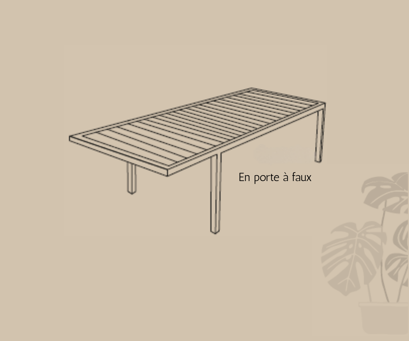 Pergola SUNWAY à lames fixes