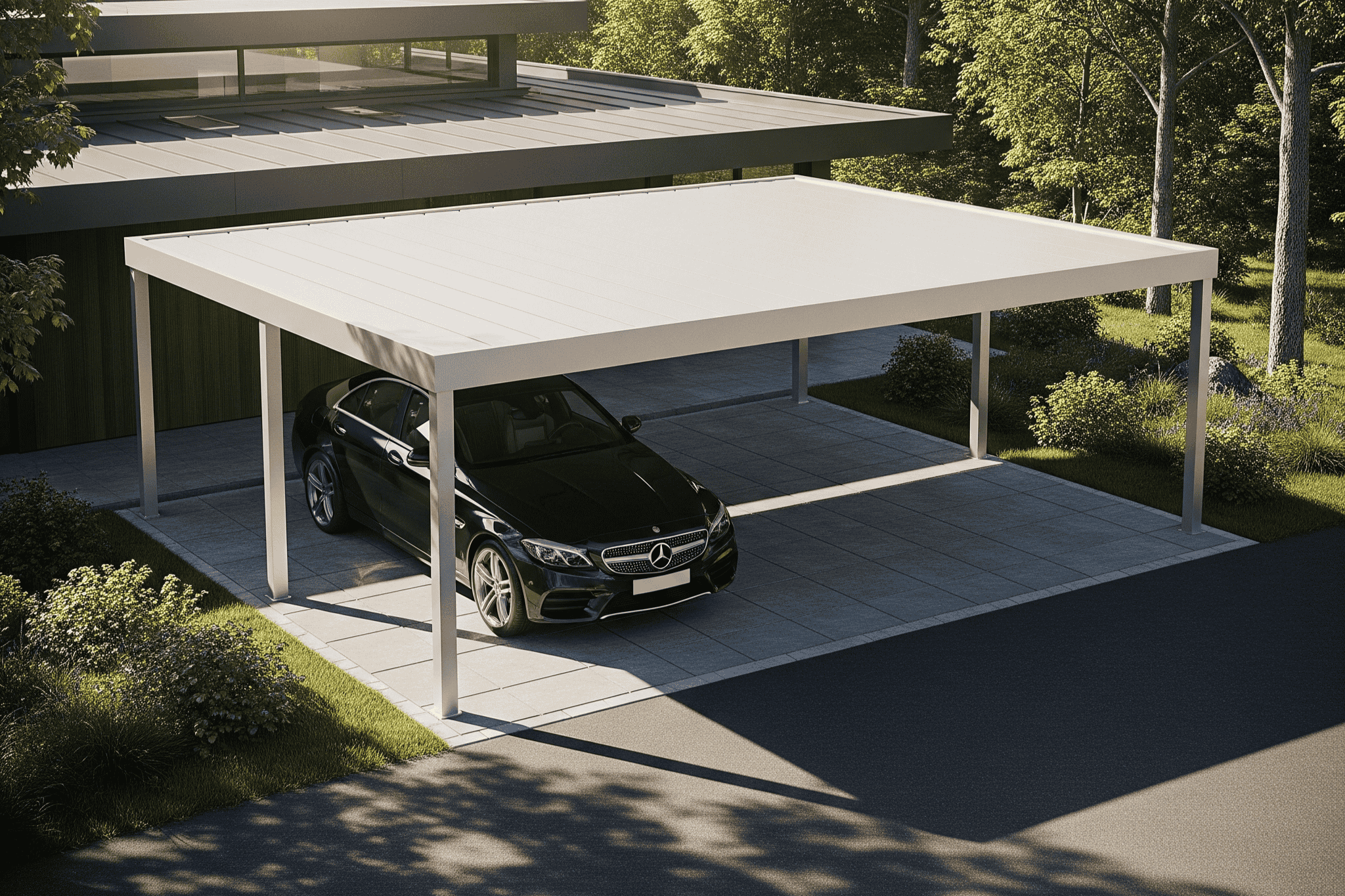 Galerie Carport à panneaux isolants PARK'IN