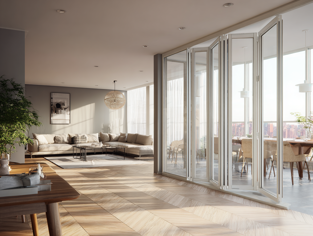 Verrière HOME à porte repliable