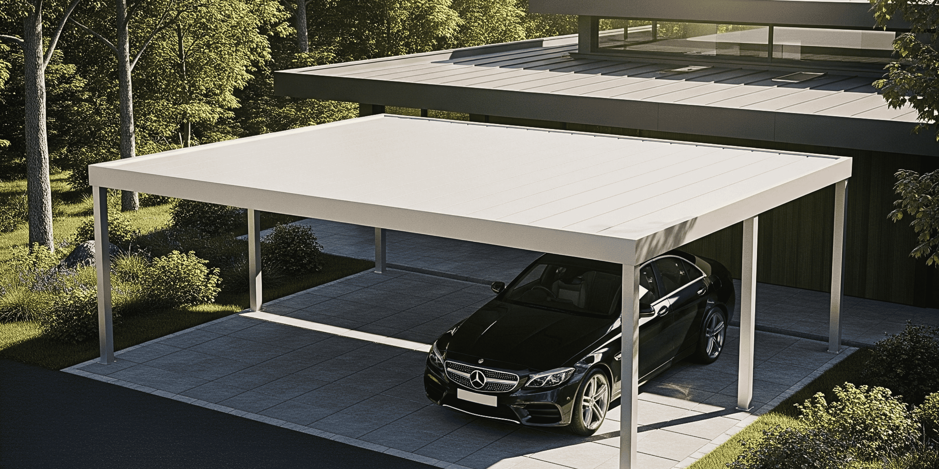 Carport à panneaux isolants PARK'IN