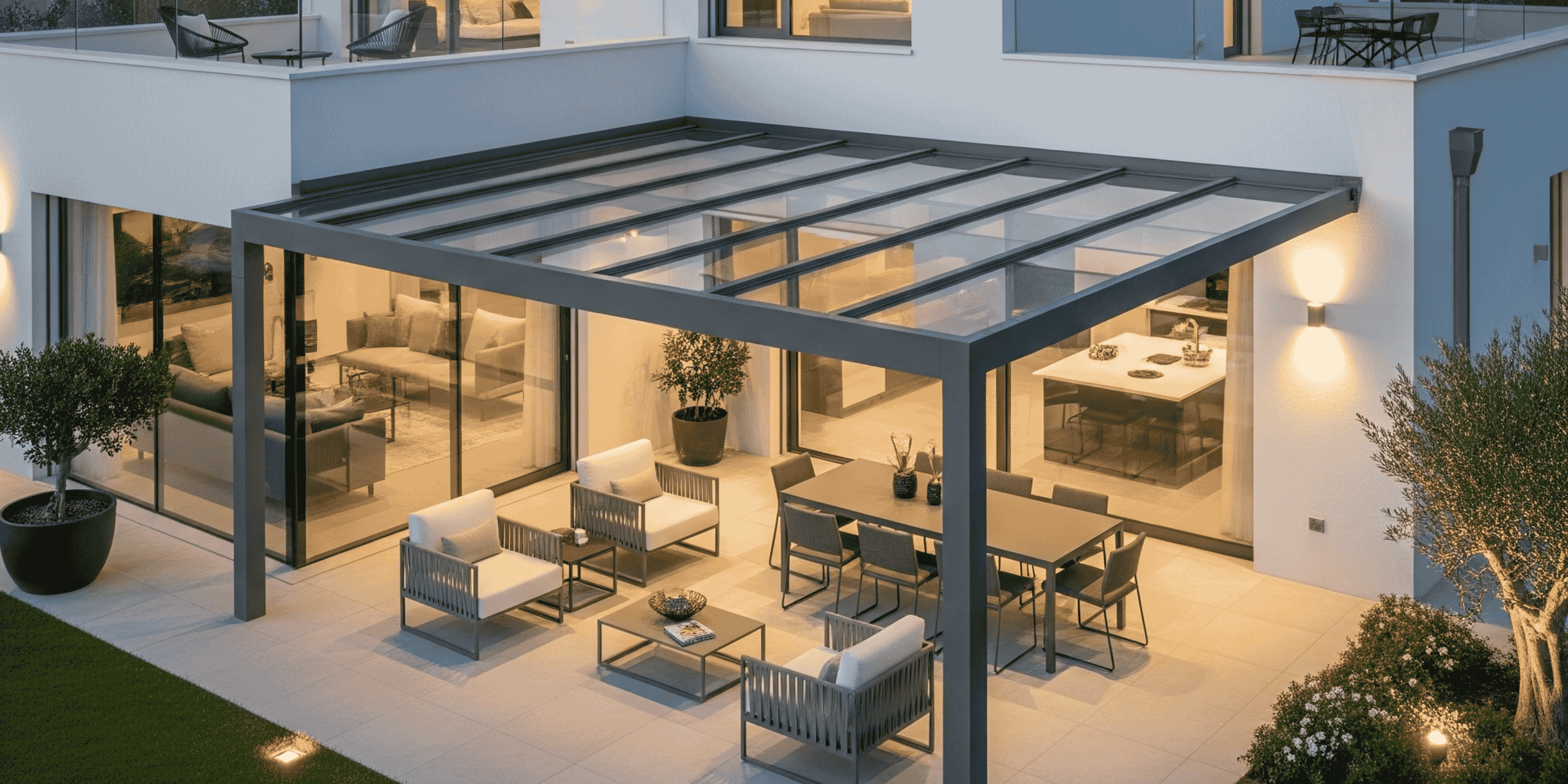 Pergola SUNWAY vitrée